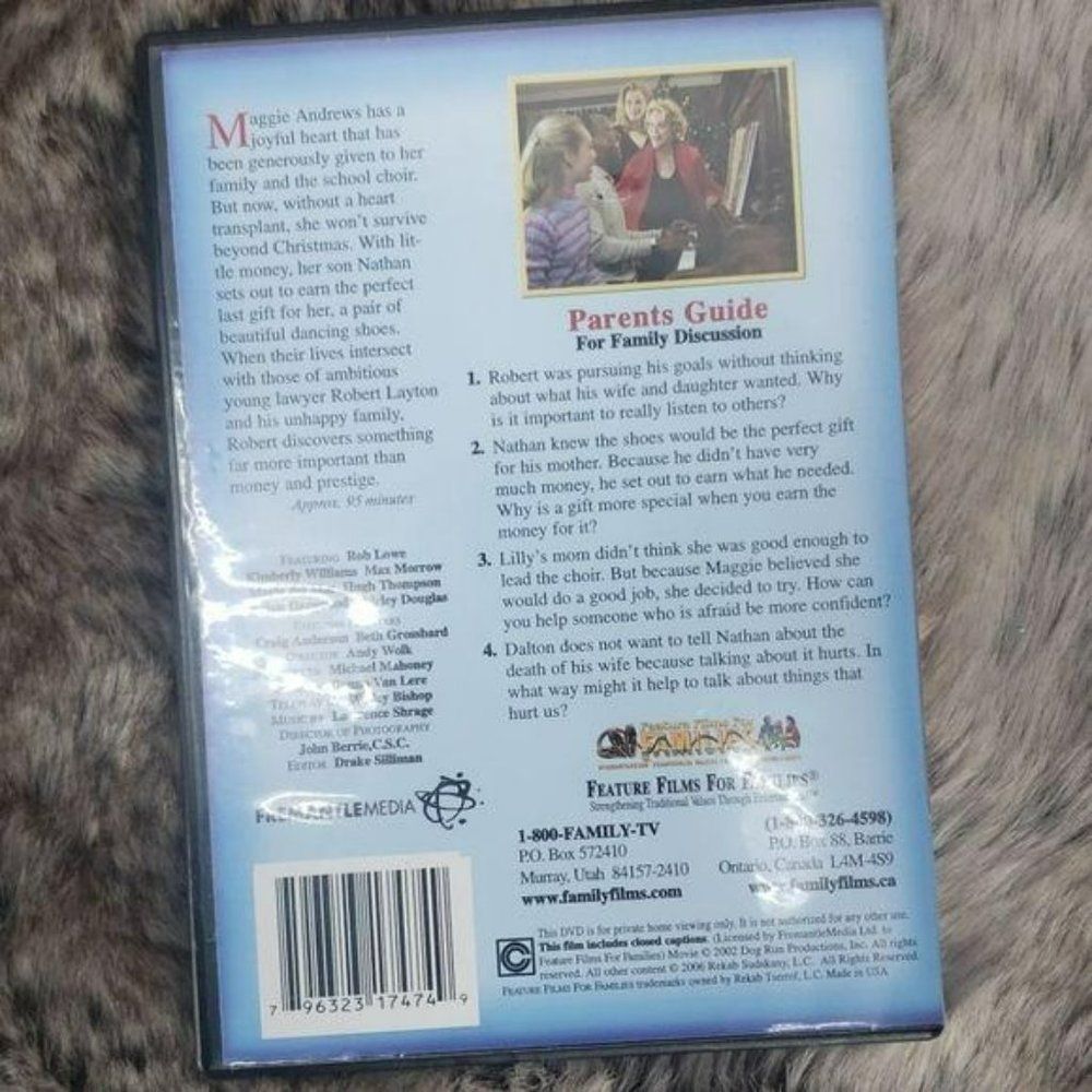 The Christmas Shoes with Rob Lowe Dvd Families‎ movie - Picture 2 of 3